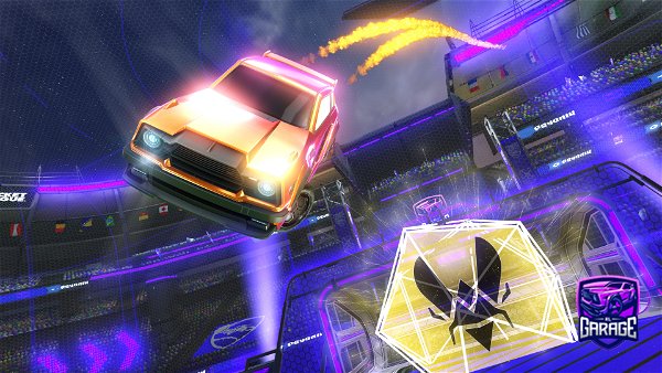 A Rocket League car design from messi66544
