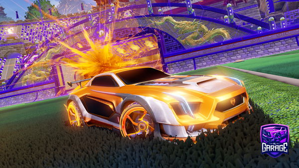 A Rocket League car design from EXALTERGG
