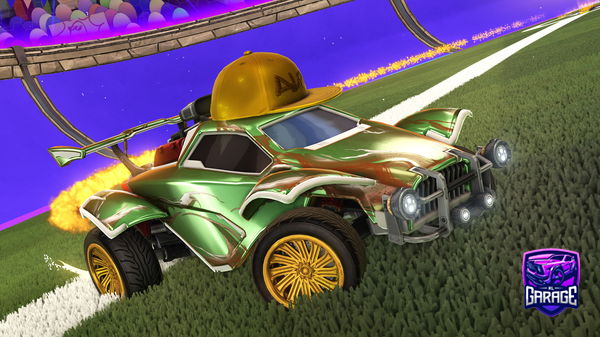 A Rocket League car design from TONERI1