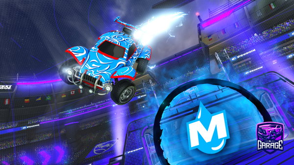 A Rocket League car design from spect990