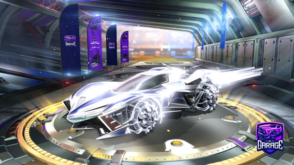 A Rocket League car design from NaClSami