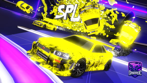 A Rocket League car design from IcONic_Wrld