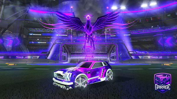 A Rocket League car design from Eisamanz