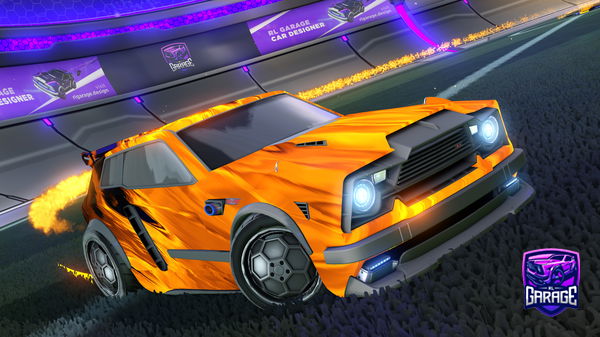 A Rocket League car design from LapeGames