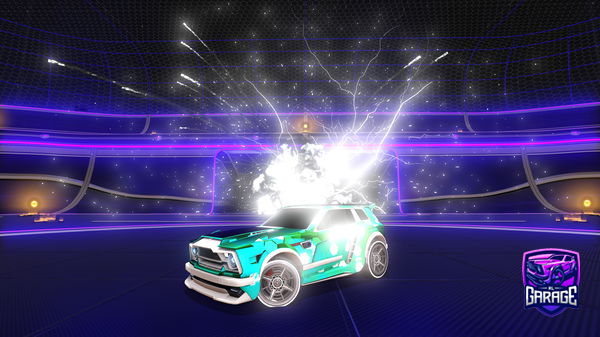 A Rocket League car design from satjre