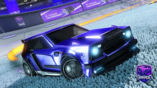 A Rocket League car design from Silverback17