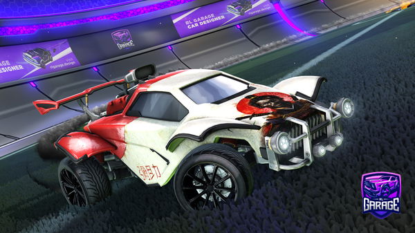 A Rocket League car design from BtoXXX