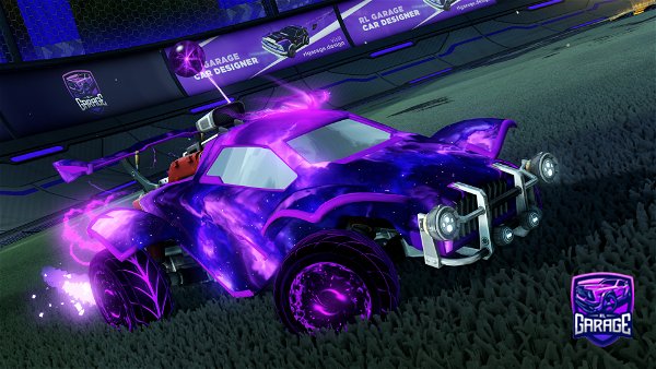 A Rocket League car design from headsupchat