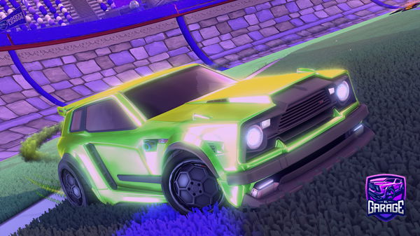 A Rocket League car design from lucky_luca12