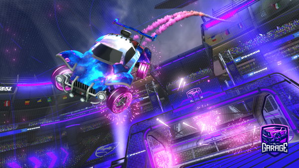 A Rocket League car design from Fyxx_jo