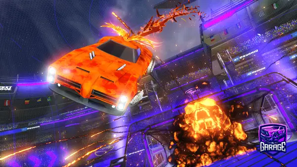 A Rocket League car design from OMNYRI