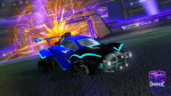 A Rocket League car design from Buttler_Dynamics