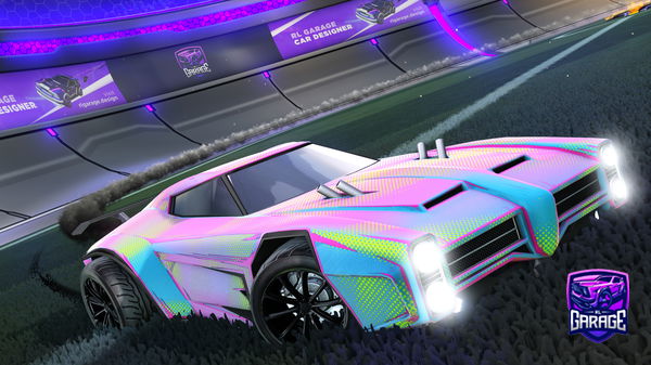 A Rocket League car design from SigalaFck