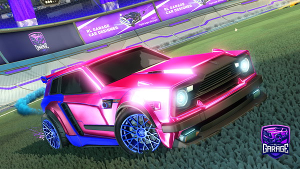 A Rocket League car design from Nateorus