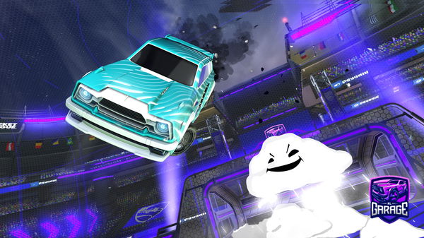 A Rocket League car design from Bulll3tproof