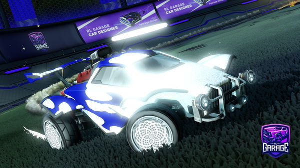 A Rocket League car design from HolyGamer2126