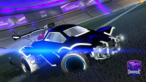 A Rocket League car design from smokkkkkke