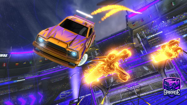 A Rocket League car design from xIllII-XeroX-IIl