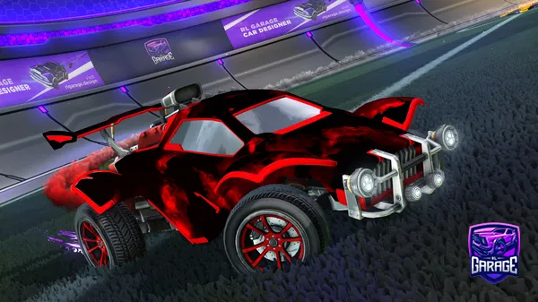 A Rocket League car design from Sound_HiiiGh