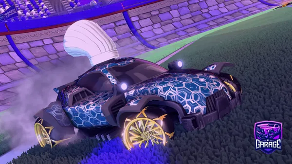 A Rocket League car design from Black_Ink