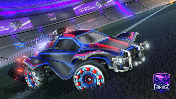 A Rocket League car design from ArtieHype