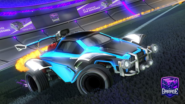 A Rocket League car design from Danielkahrm