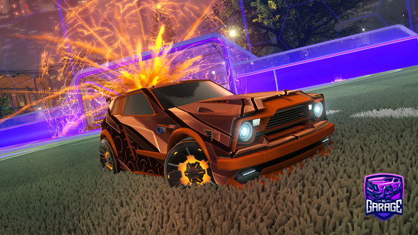 A Rocket League car design from MrJuSticEe