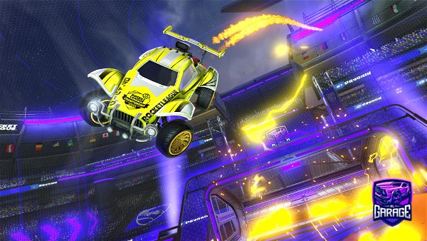 A Rocket League car design from Pyro_YT