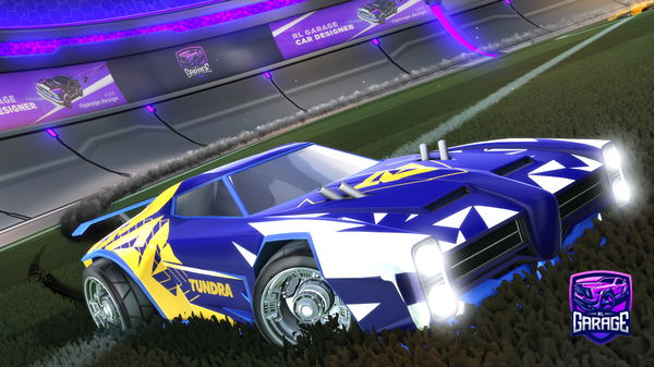 A Rocket League car design from BakRL_On_YT