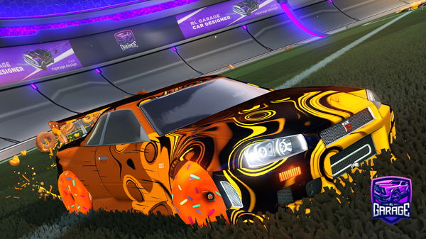 A Rocket League car design from qwizzywizzy