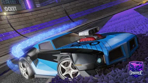 A Rocket League car design from Lucazl5