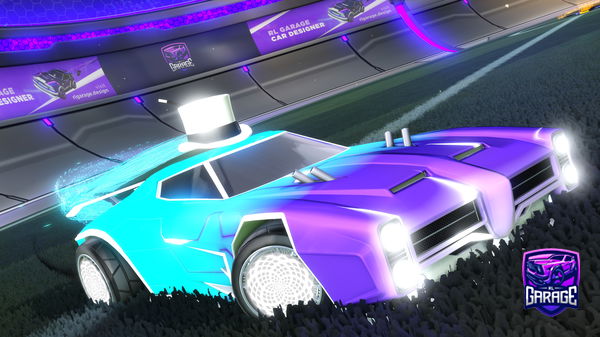 A Rocket League car design from DANIELODURI