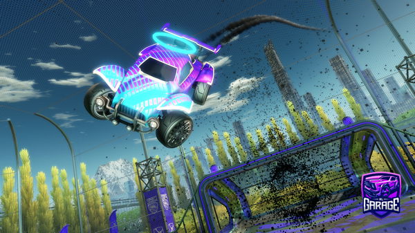 A Rocket League car design from Fuorpulse