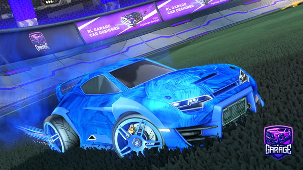A Rocket League car design from Sleepless8