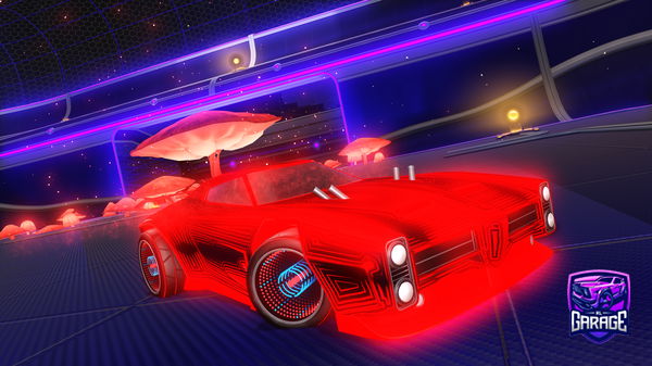 A Rocket League car design from KIWI87VI