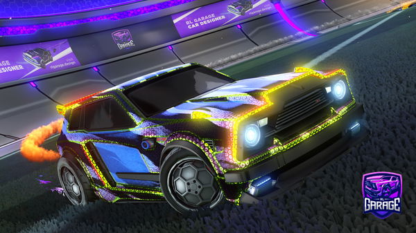 A Rocket League car design from PriimeRL