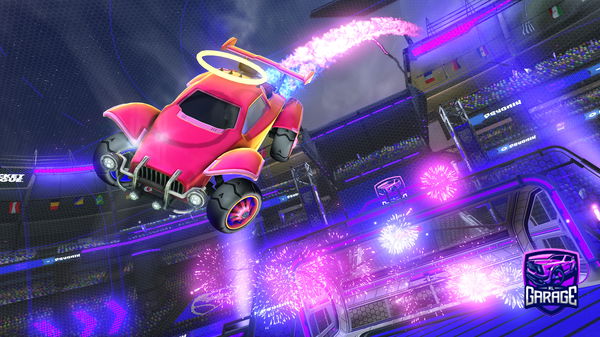 A Rocket League car design from BillyTheGoat688