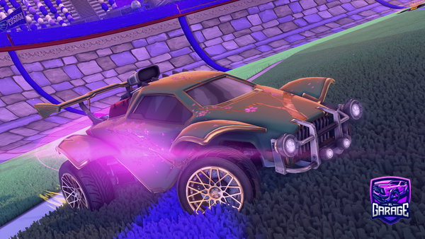 A Rocket League car design from Minuano