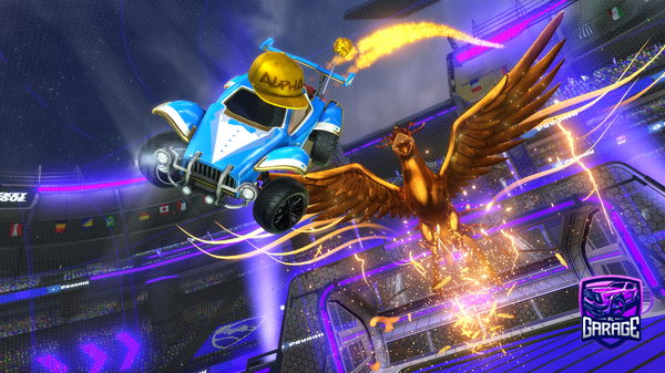 A Rocket League car design from Angelelmexicano1