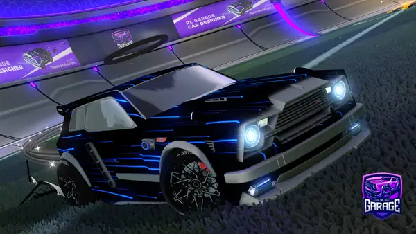 A Rocket League car design from CharmedSeed