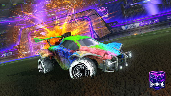 A Rocket League car design from TenorCaca