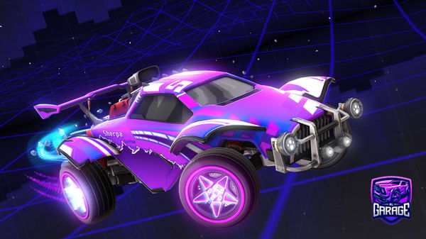 A Rocket League car design from Shooteo2313