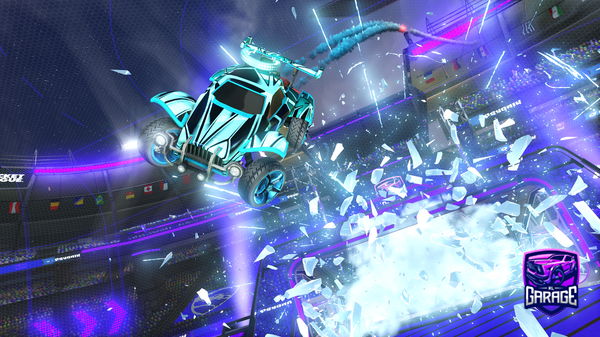 A Rocket League car design from ZEN568