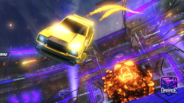 A Rocket League car design from Skyes_rl