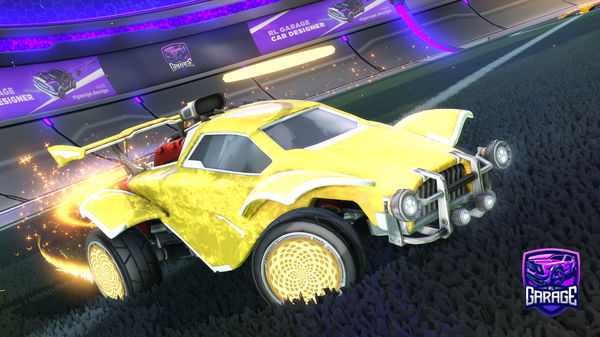 A Rocket League car design from SupremeStrikerr
