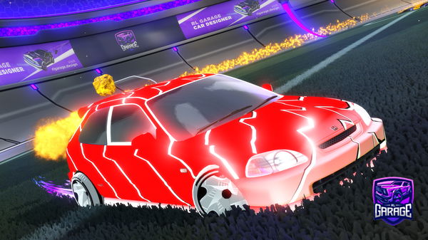 A Rocket League car design from Montyman2012