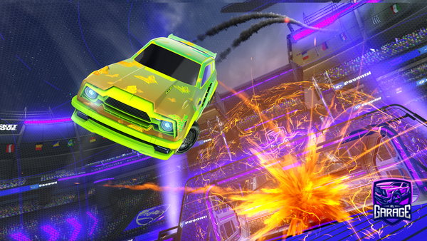 A Rocket League car design from MattsIsHuts