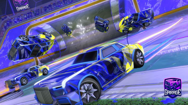 A Rocket League car design from Chugarson