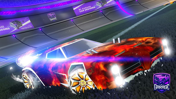 A Rocket League car design from LRH-Ninjaaahhh