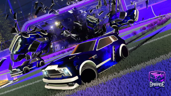 A Rocket League car design from aqumabtw